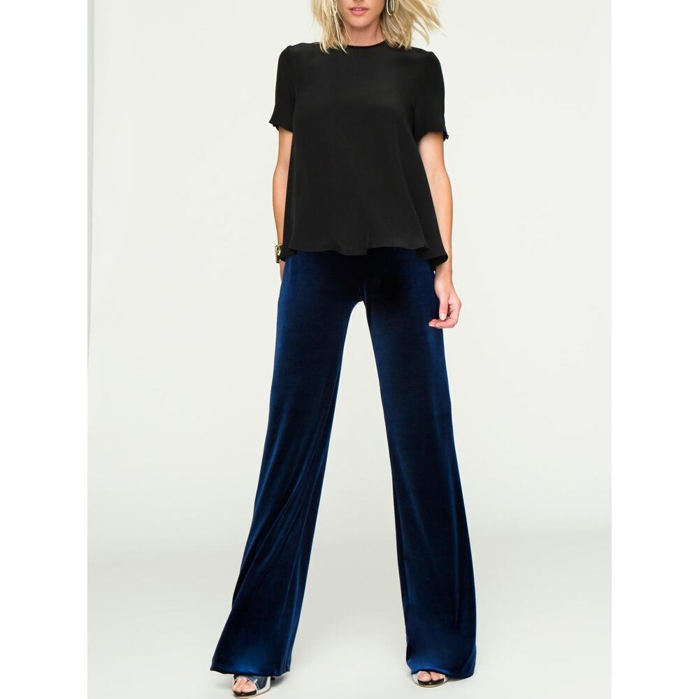 Reconnect Charlotte Straight Leg Velvet Maternity Velour Pants